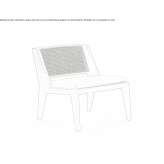Solid wood armchair Sintra