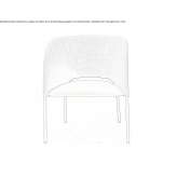 Upholstered armchair with armrests Codorniz