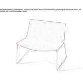 An armchair based on a sled Sinankoy