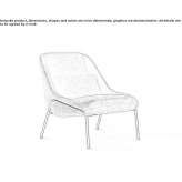 Fabric armchair Taferrot