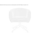 A trestle chair with armrests Fairport