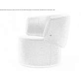 Fabric armchair Racu