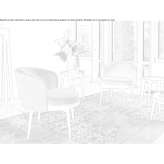 Armchair upholstered with fabric Acos