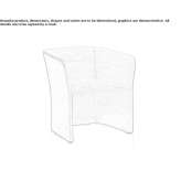 Upholstered guest chair with armrests Opatowek