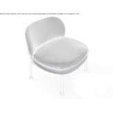 Fabric hall chair Negresti