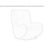 Fabric armchair Dianella