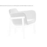 Armchair with armrests Ljig