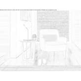 Armchair with armrests Obourg