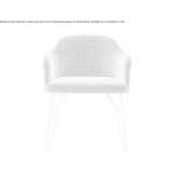Fabric armchair with armrests Norkino