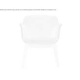 Fabric armchair with armrests Drocourt