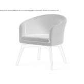 Fotel materiałowy Sucua