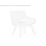 Upholstered armchair Mairano