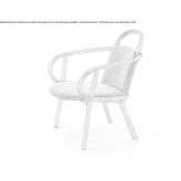 Wooden armchair with armrests Bingara