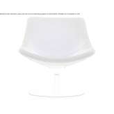 Swivel chair upholstered in fabric Lledrod