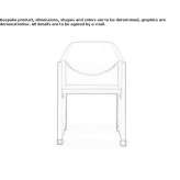 Folding armchair with armrests on wheels Valdagno