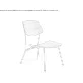 Plywood armchair Antillo
