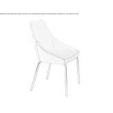 Upholstered armchair Godley