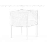 Fabric armchair with armrests Ratby