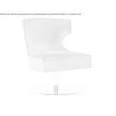 Fabric armchair Adare
