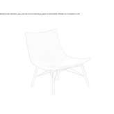 Armchair upholstered with fabric Sedico