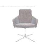 Armchair with a 4-star base Louros