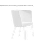 Fabric upholstered armchair with armrests Clarcona