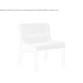 Fabric armchair Owschlag