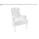 Fabric armchair with armrests Rajhrad