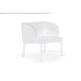Fabric armchair Onslow