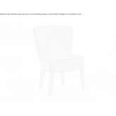 Fabric armchair Toila
