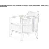 Upholstered armchair with armrests Zorawina