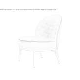 Upholstered armchair Turkheim