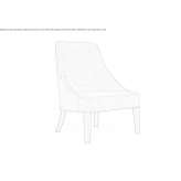 Armchair upholstered in fabric with a removable cover Cerknica