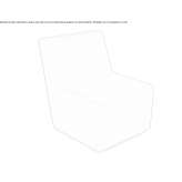 Fabric guest chair Bromont