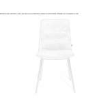 Upholstered and stackable chair Wagna