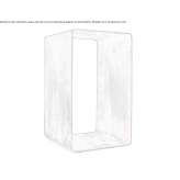 Iron bookcase/coffee table Urunuela
