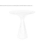Round marble coffee table Osmaniye