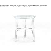 Round wooden coffee table Sobotin
