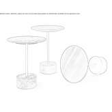 Round coffee table Foncea