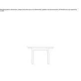 Round ash high side table Viby