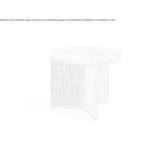 Round wooden coffee table Calixto