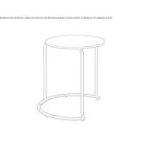 Plywood table/coffee table Argivai