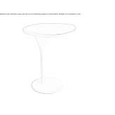 Laminam® coffee table with steel base Belper