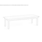 Low rectangular coffee table made of wood and glass Kozlu