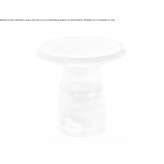 Round ceramic coffee table Hailuoto