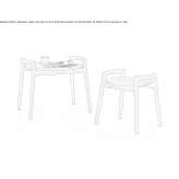 Round coffee table Radovan