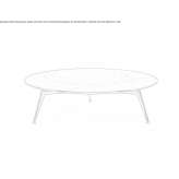 Round marble coffee table Monkland