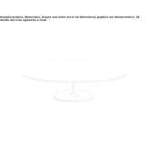 Low oval coffee table Damgan