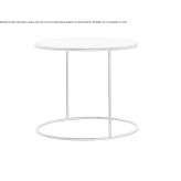 Removable coffee table with stainless steel structure Bogdand