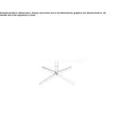 Low square coffee table Frassino